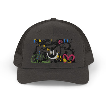 Unisex Star Snapback Trucker Cap - Embroidered