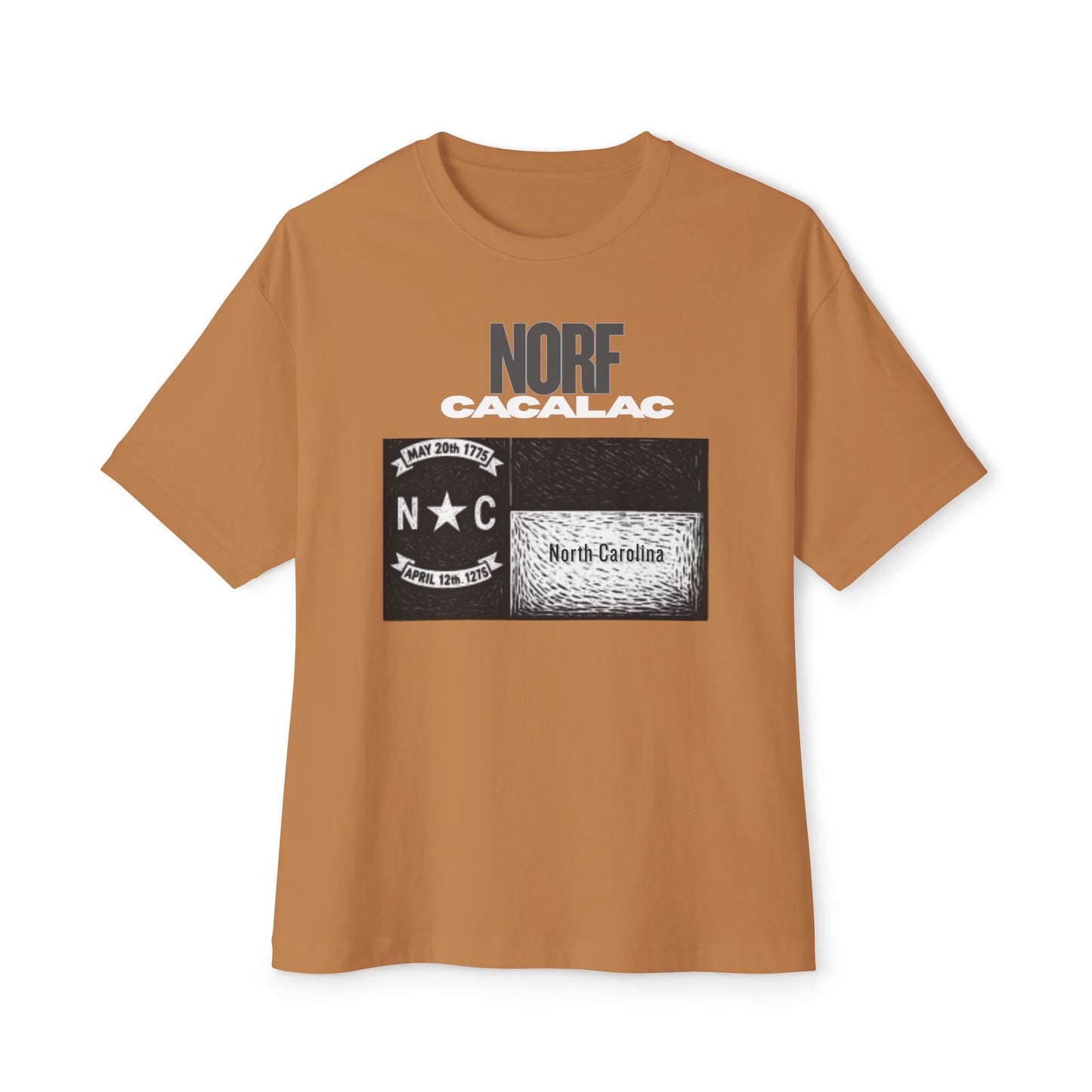 Norf Cacalac Tee – Oversized Box Graphic T-Shirt