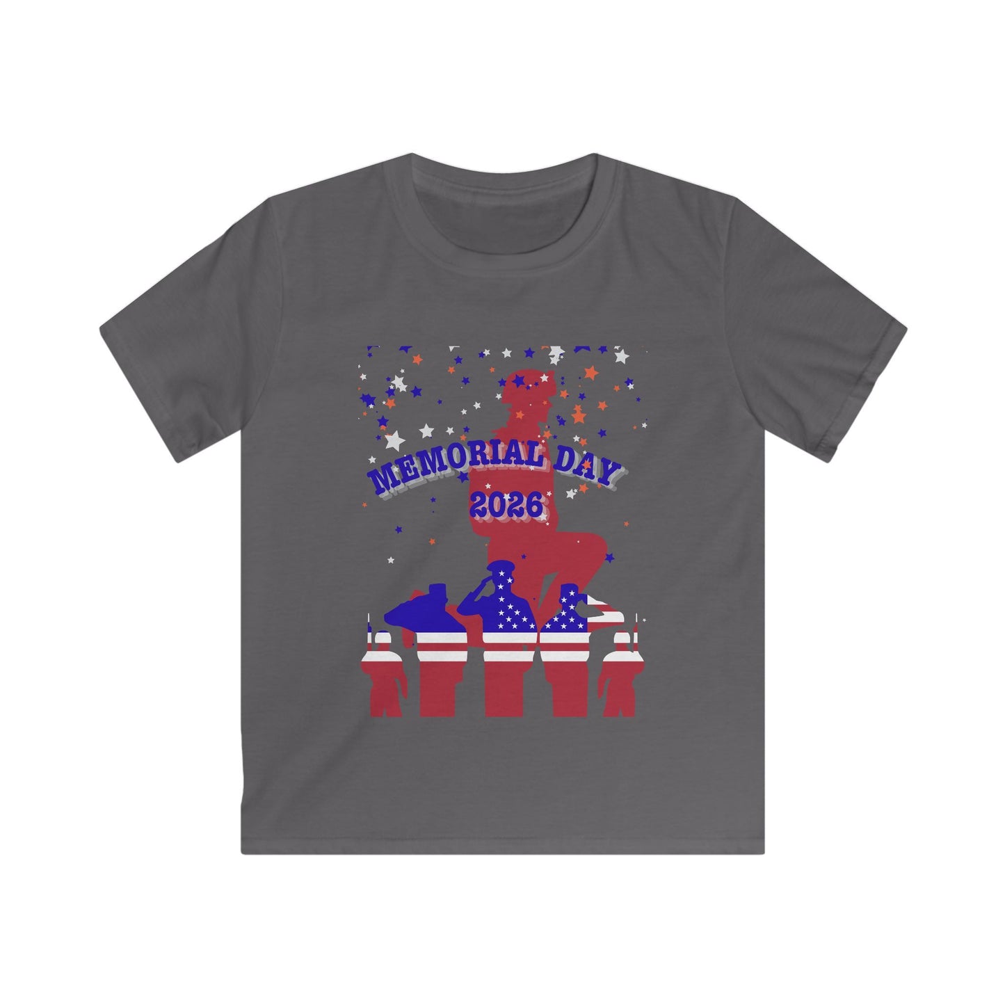 Memorial Day 2026 Kids Tee - Graphic T-Shirt