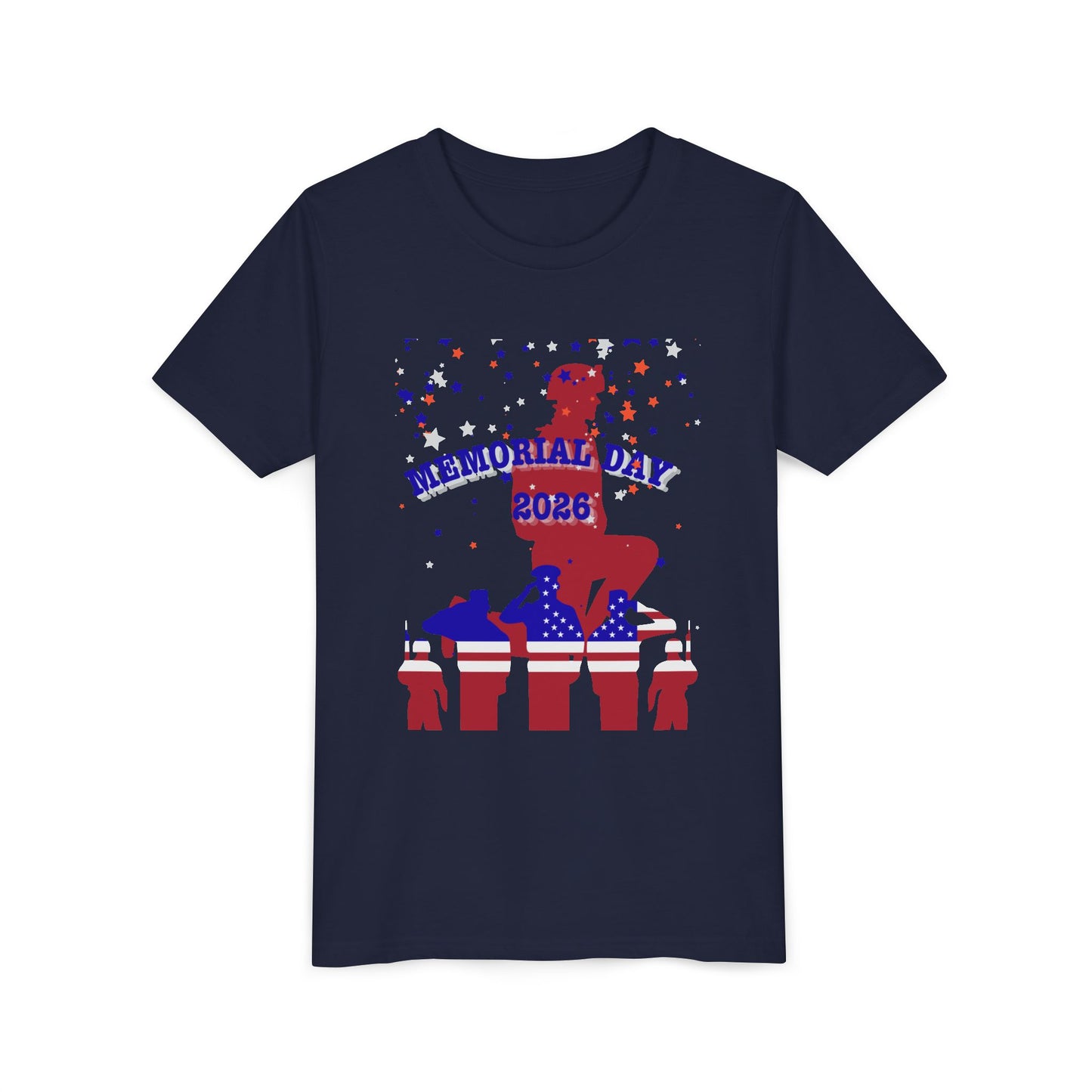 Memorial Day Soldier Tee – Youth T-Shirt