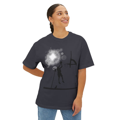 Basketball Tee – Oversized Box Graphic T-Shirt