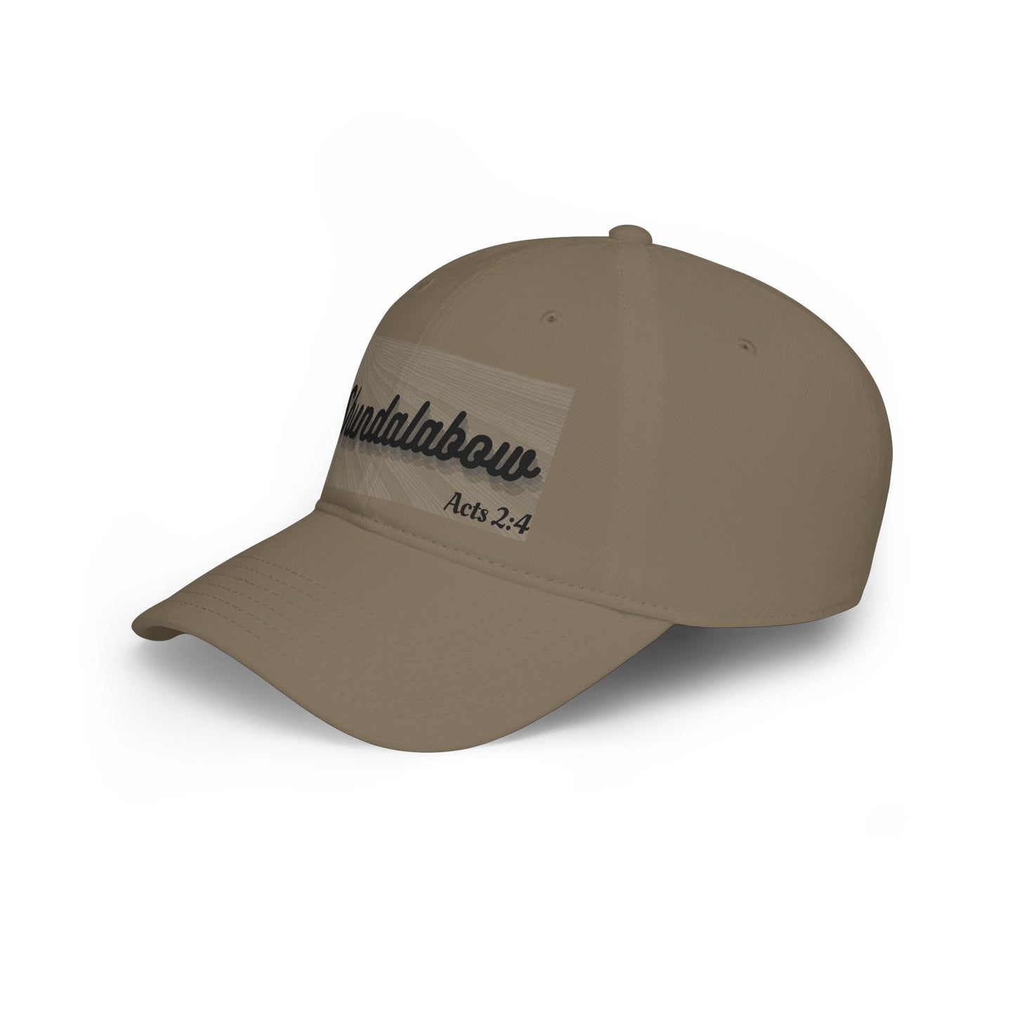 Unisex Acts 2:4 Low-Profile Baseball Cap - Printed