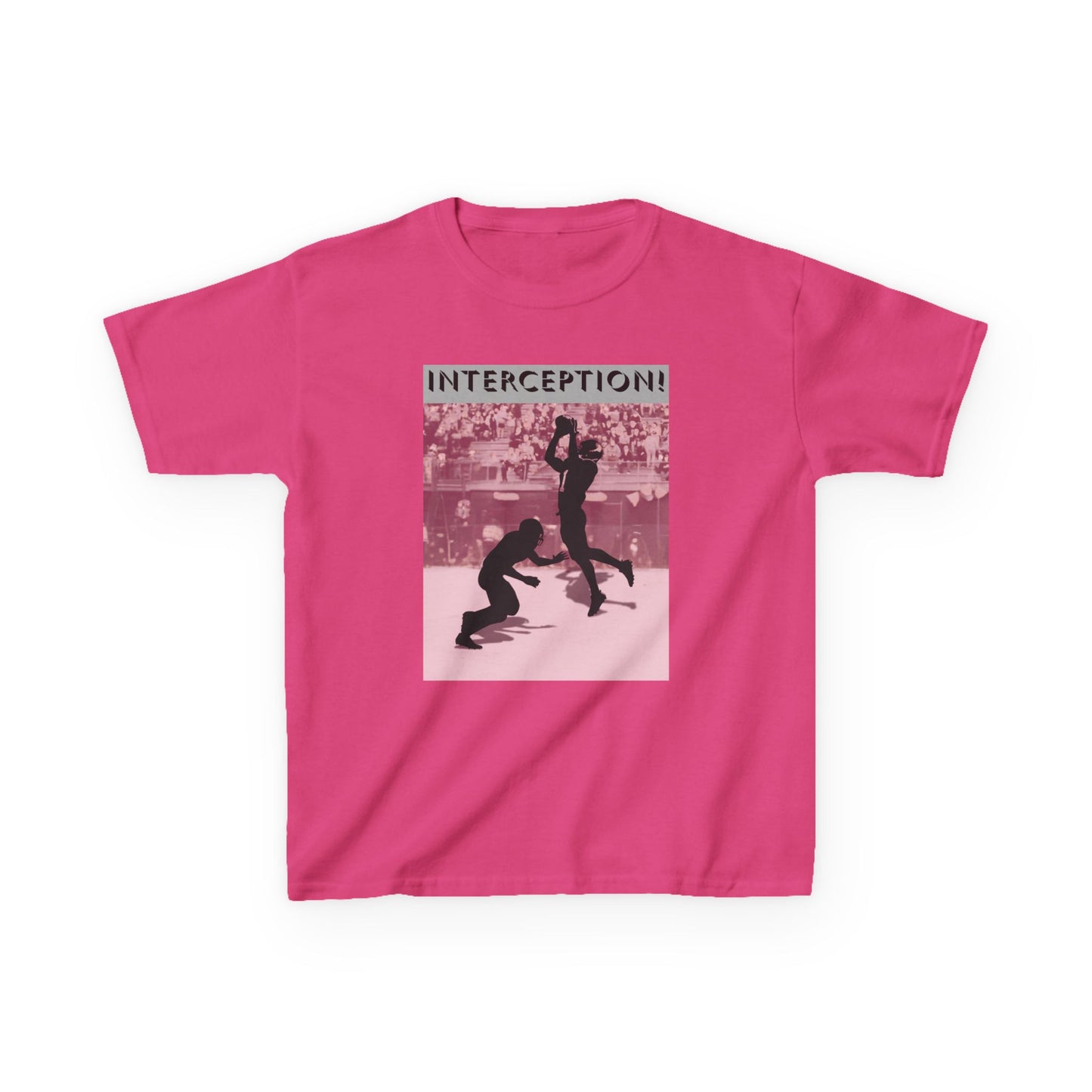 Football Interception Tee - Kids T-Shirt