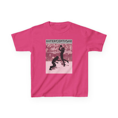 Football Interception Tee - Kids T-Shirt