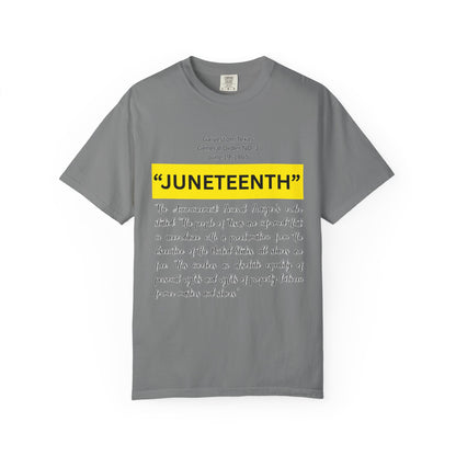 Juneteenth G O 3 Tee - Unisex T-shirt