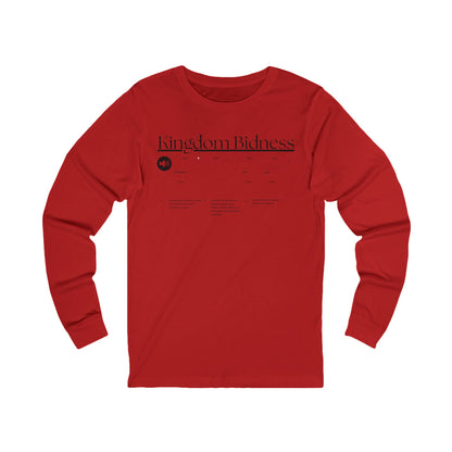 Kingdom - Women's Graphic Long Sleeve Tee BC3501