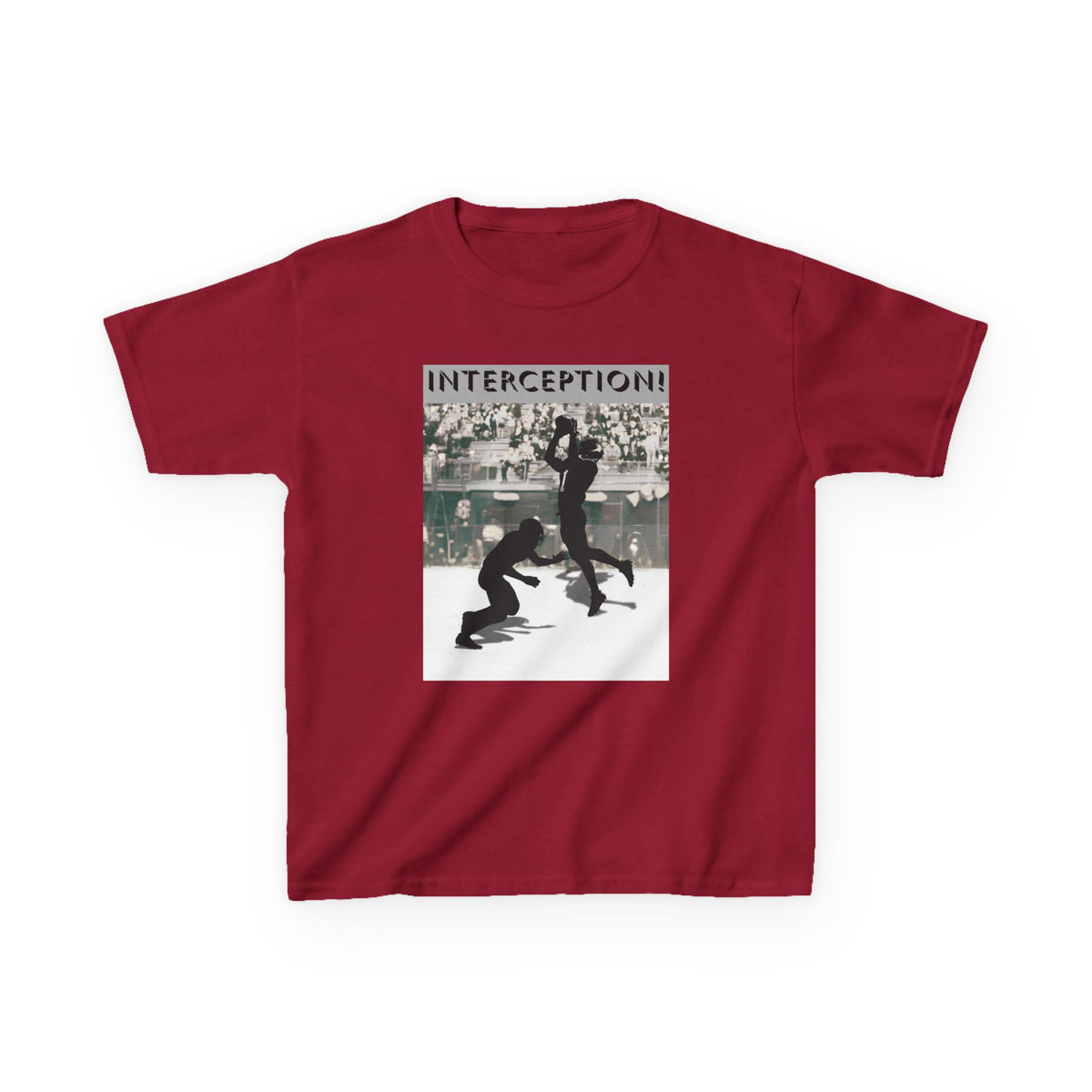 Football Interception Tee - G5000B Kids T-Shirt