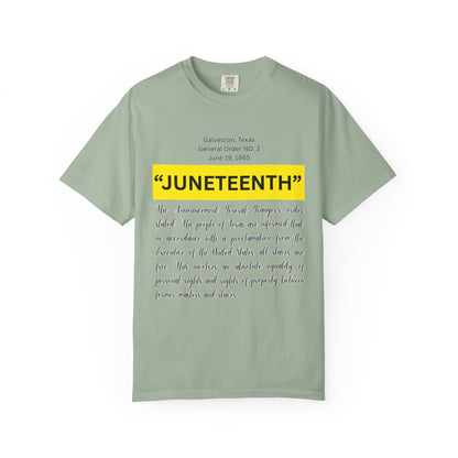 Juneteenth G O 3 Tee - Unisex T-shirt