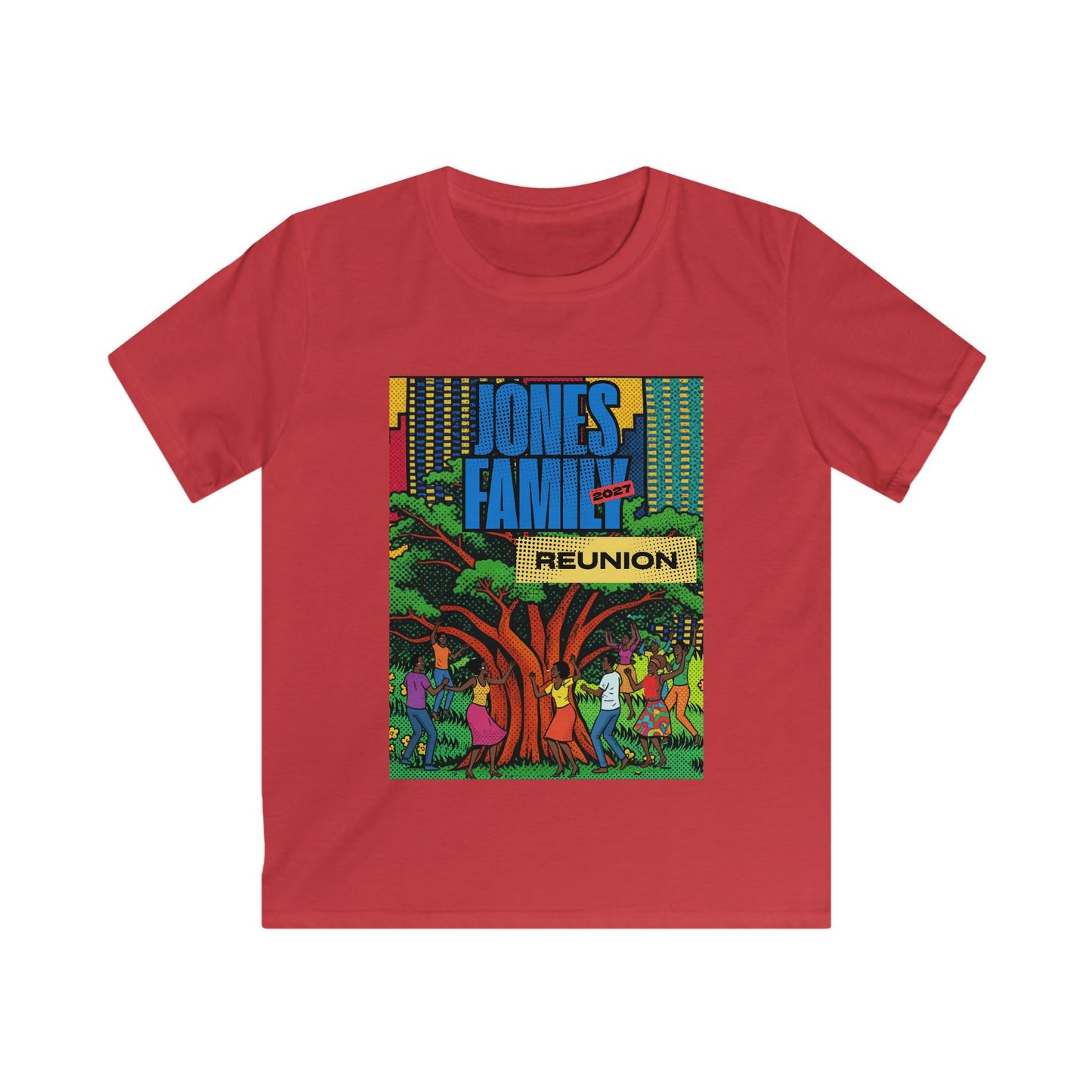 Jones Tree Dance FR Tee - Graphic Kids T-Shirt