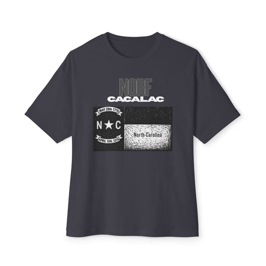 Norf Cacalac Tee – Oversized Box Graphic T-Shirt