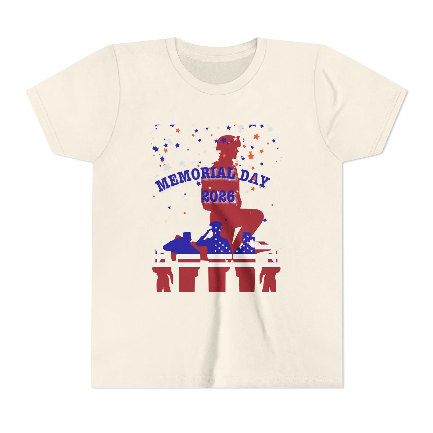 Memorial Day Soldier Tee – Youth T-Shirt