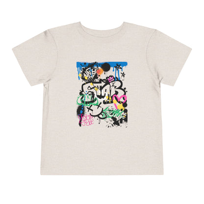 Graffiti Girls  B Ball Tee - Graphic Toddler T-Shirt