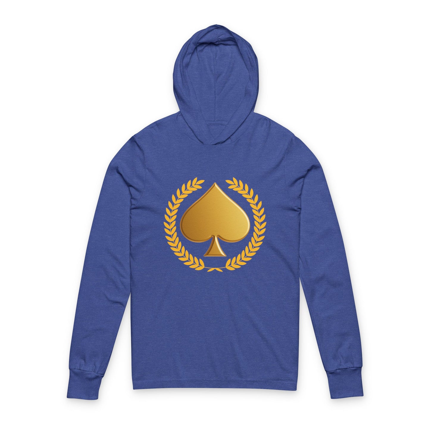 Gold Spade - Hooded Long Sleeve T-Shirt