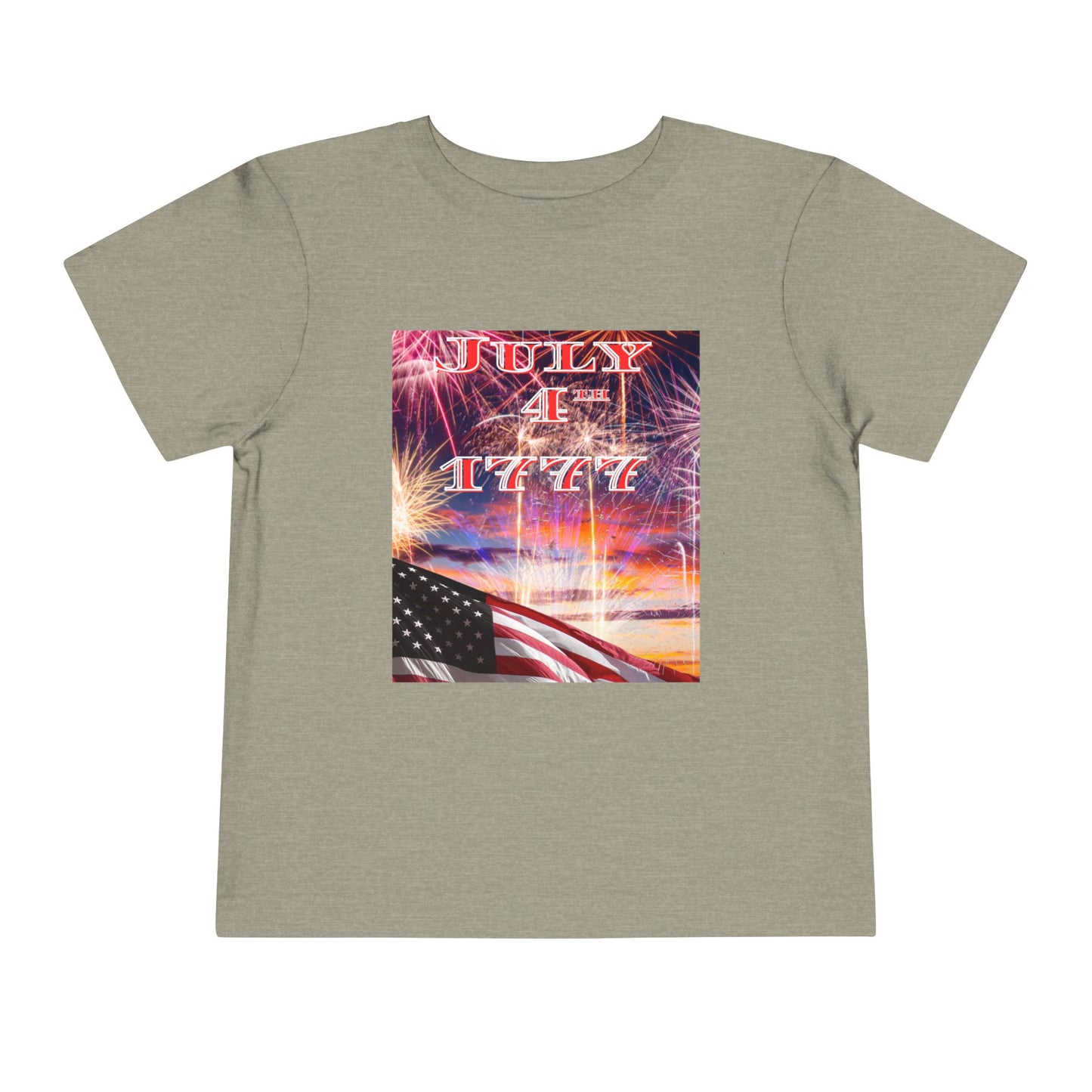 July 4th 1777 Tee - Toddler Graphic T-Shirt
