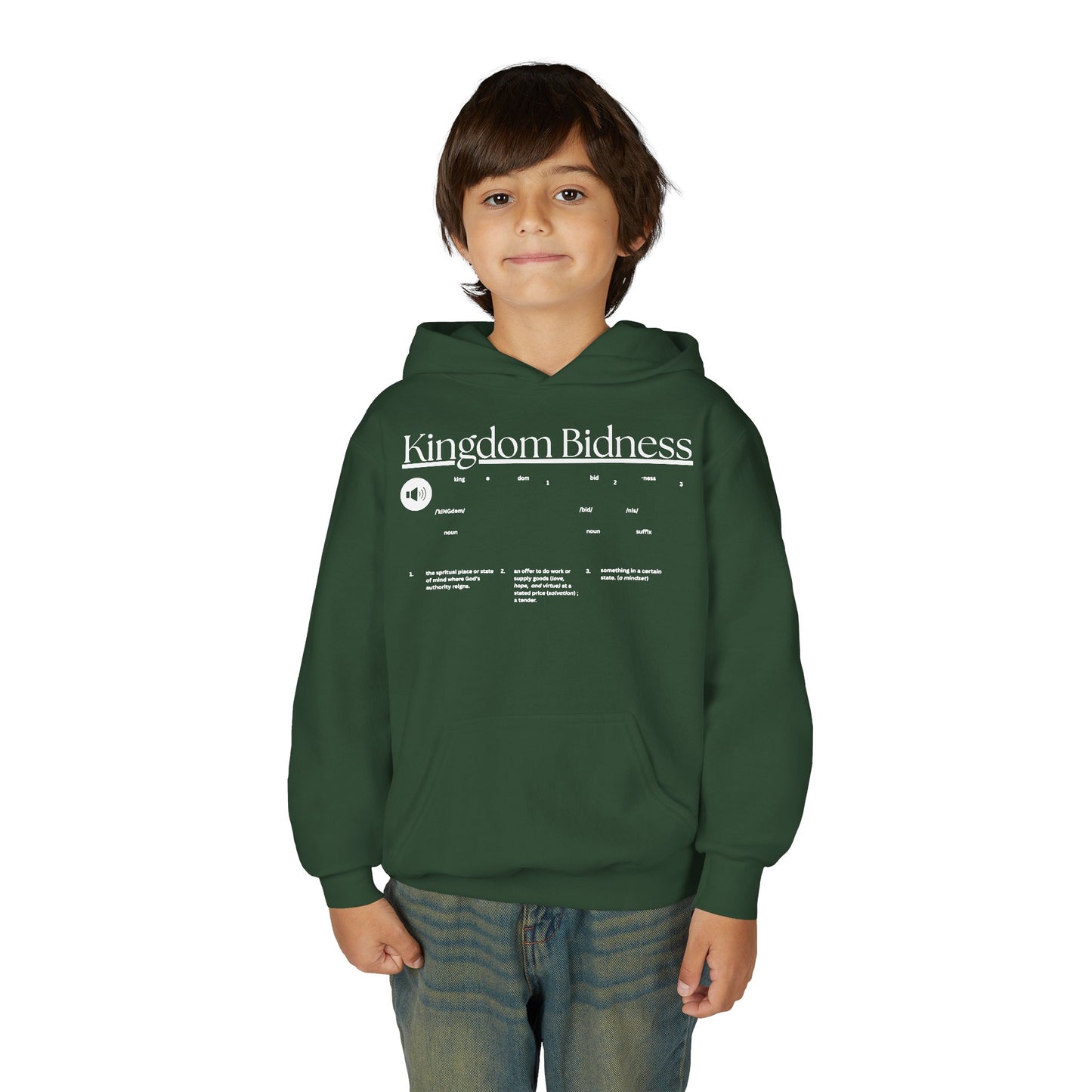 Kingdom - Kids/Youth Hoodie Gildan 18500B