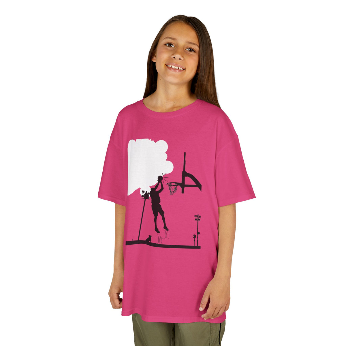 Basketball Tee - G5000B Youth Graphic T-Shirt