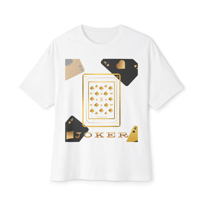 Joker and Aces Tee – Oversized Box Graphic T-Shirt