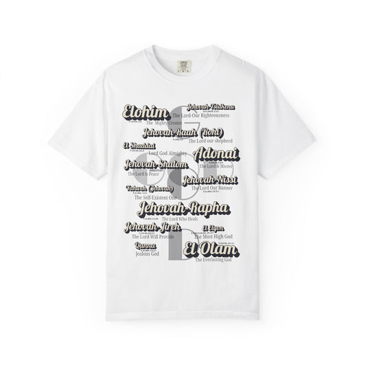 Names of God - Unisex CC1717 T-shirt