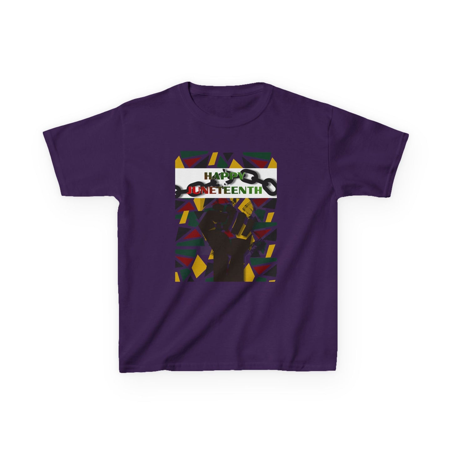Happy Juneteenth Kids Celebration Tee — Graphic T-Shirt