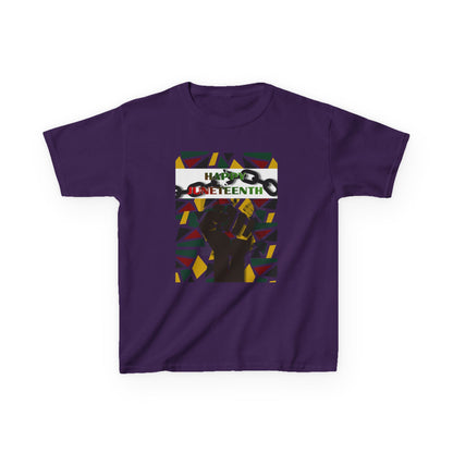 Happy Juneteenth Kids Celebration Tee — Graphic T-Shirt