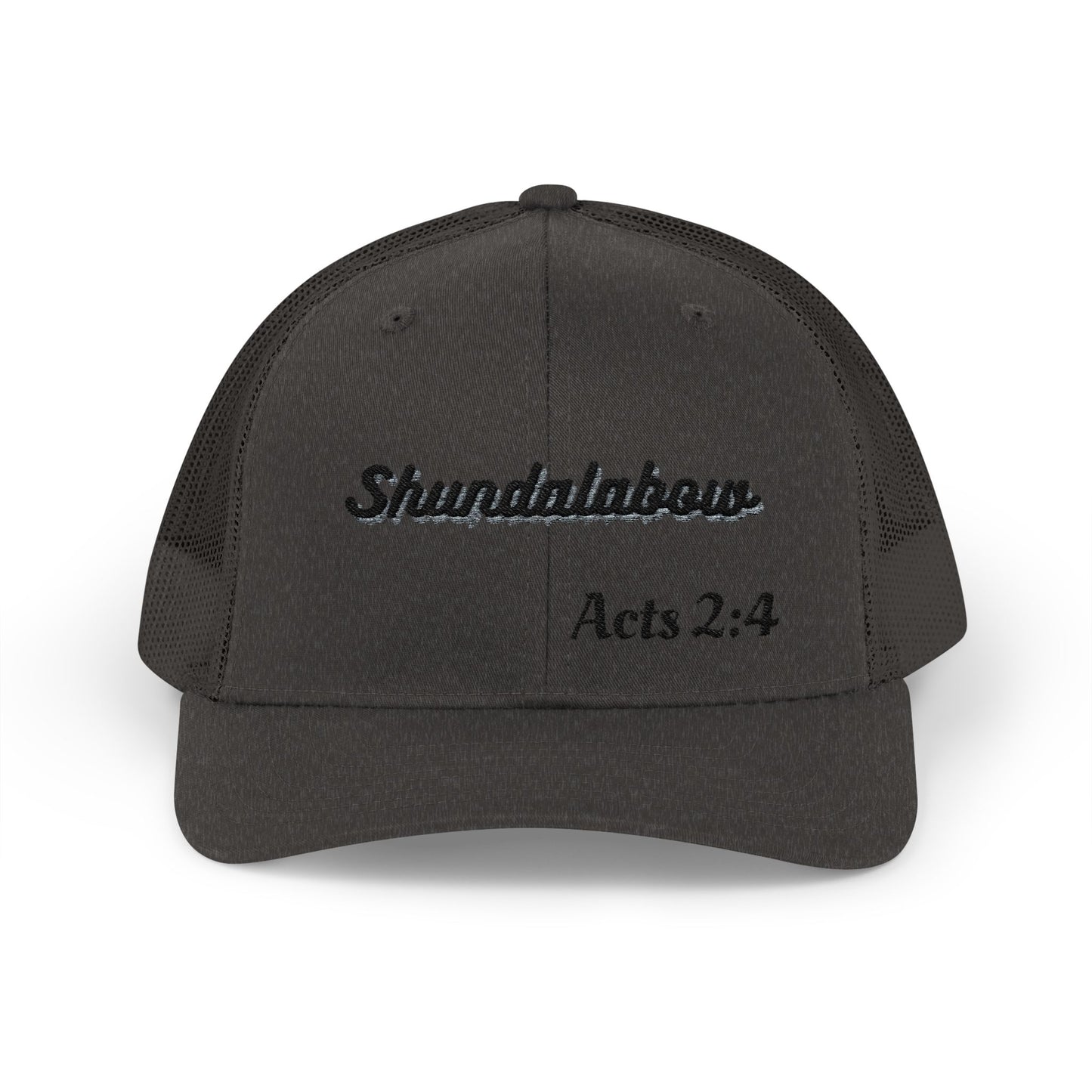 Unisex Acts 2:4 Snapback Trucker Cap - Embroidered