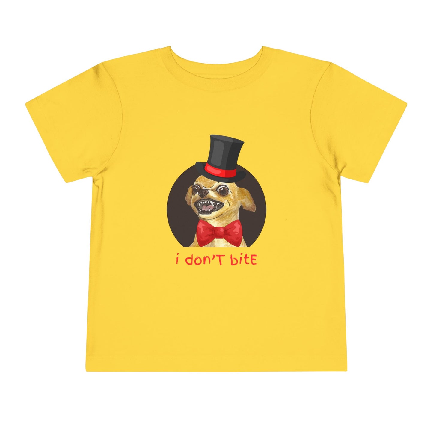 I Don't Bite Tee - Graphic Toddler T-Shirt