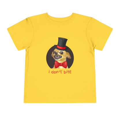 I Don't Bite Tee - Graphic Toddler T-Shirt