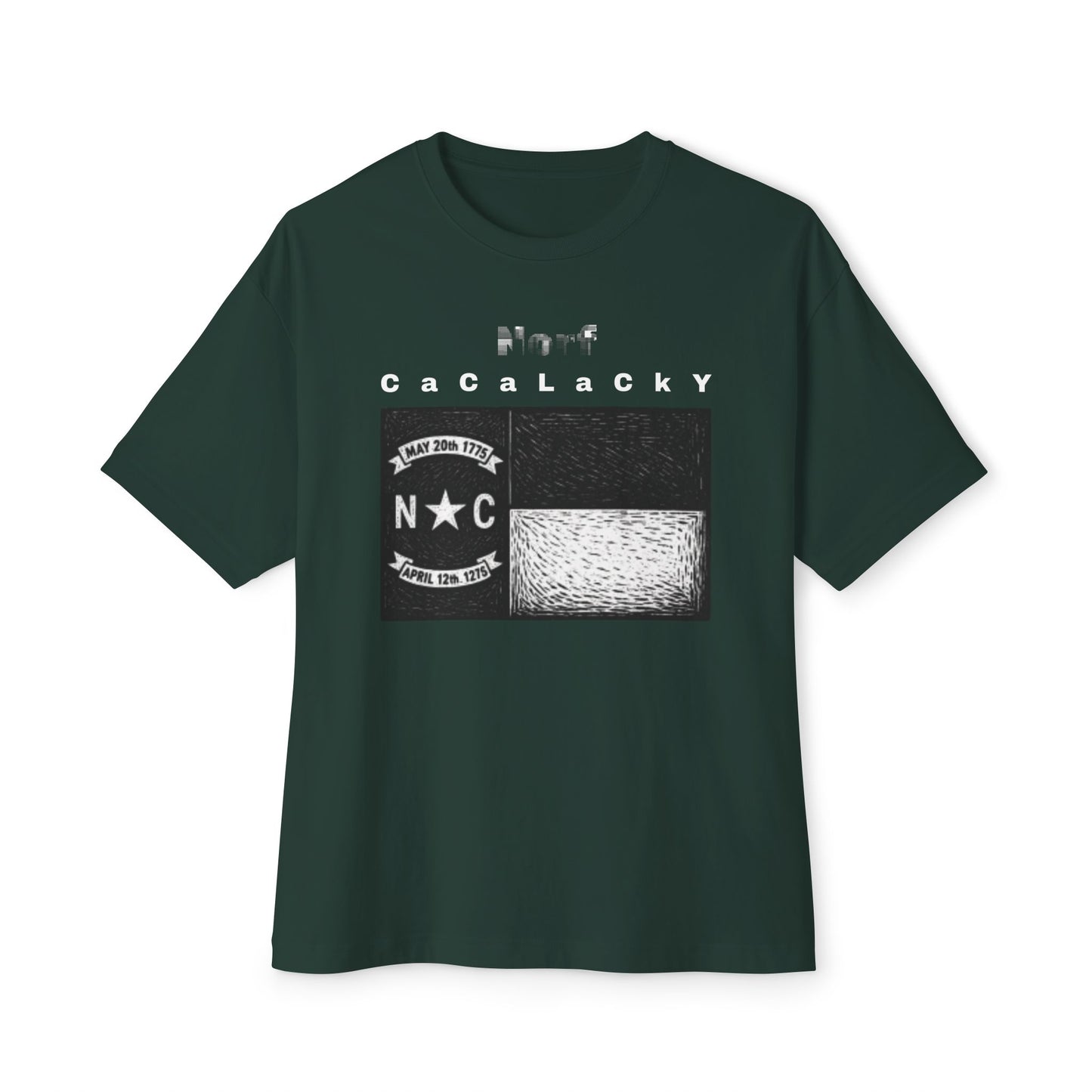 Norf Cacalacky Tee – Oversized Box Graphic T-Shirt