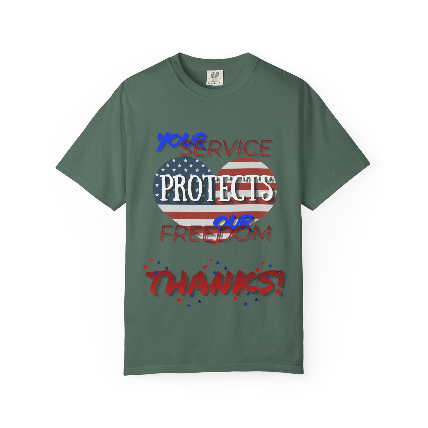Thanks 4 Service Memorial Day - Unisex T-shirt