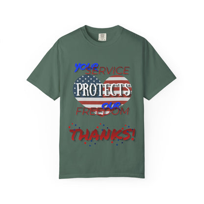 Thanks 4 Service Memorial Day - Unisex T-shirt