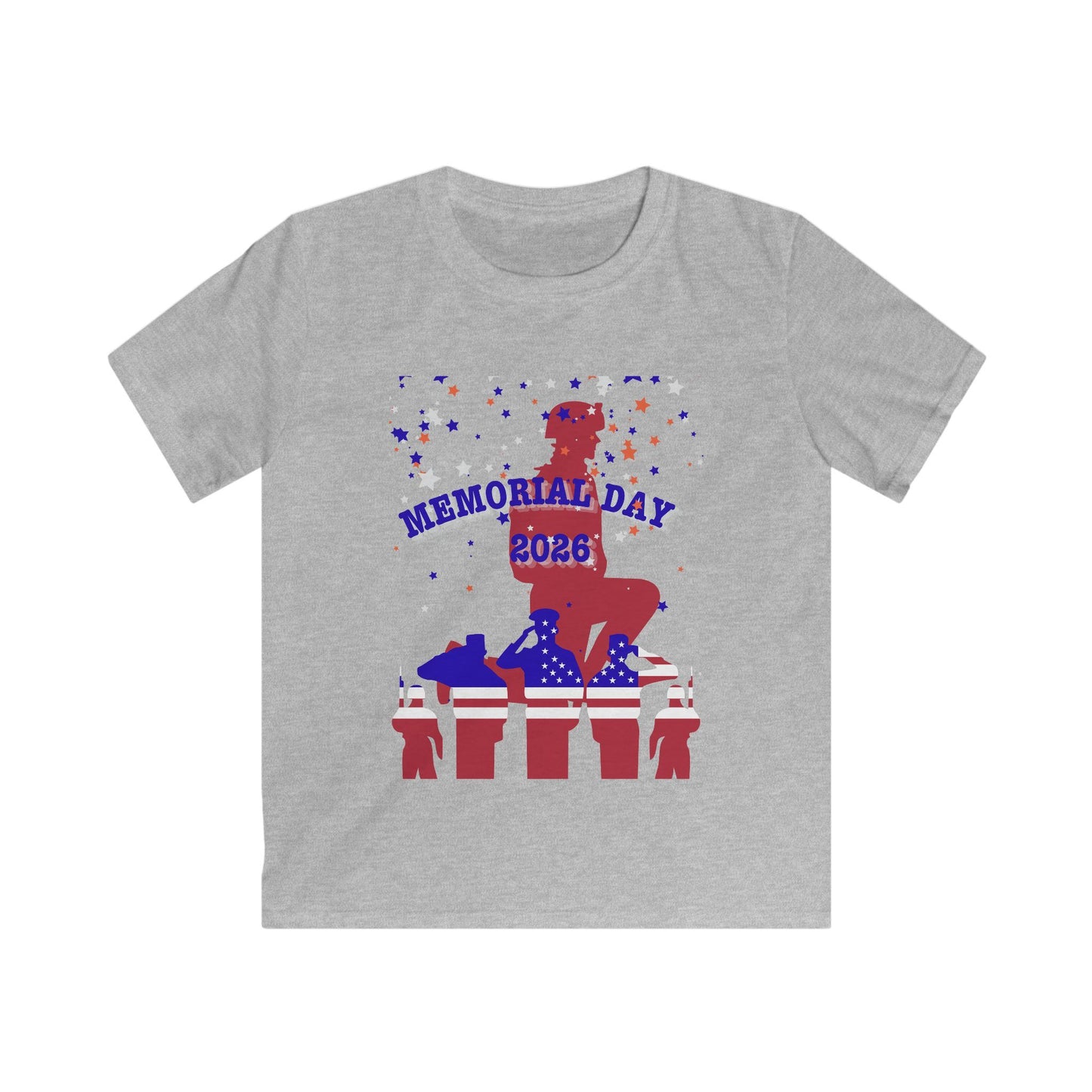 Memorial Day 2026 Kids Tee - Graphic T-Shirt