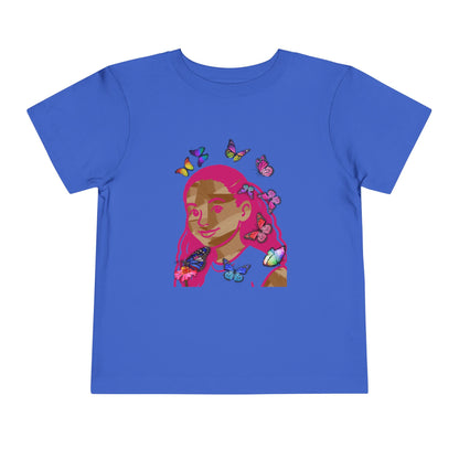 Pink Melanin - Graphic Toddler T-Shirt