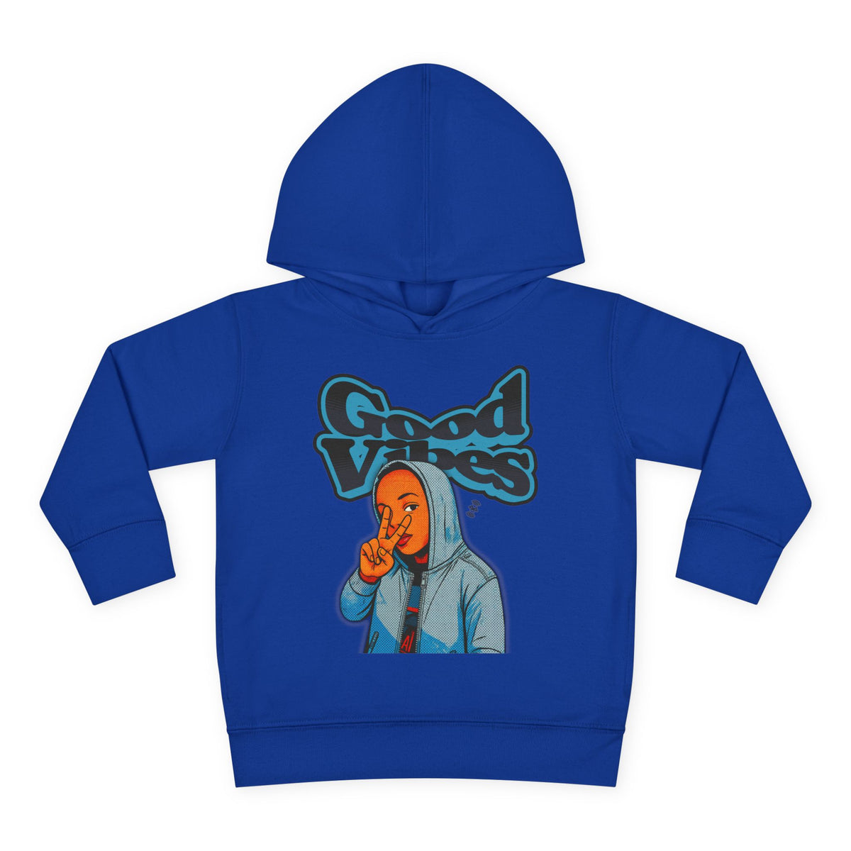 Peace Good Vibes  - Toddler Hoodie RS336