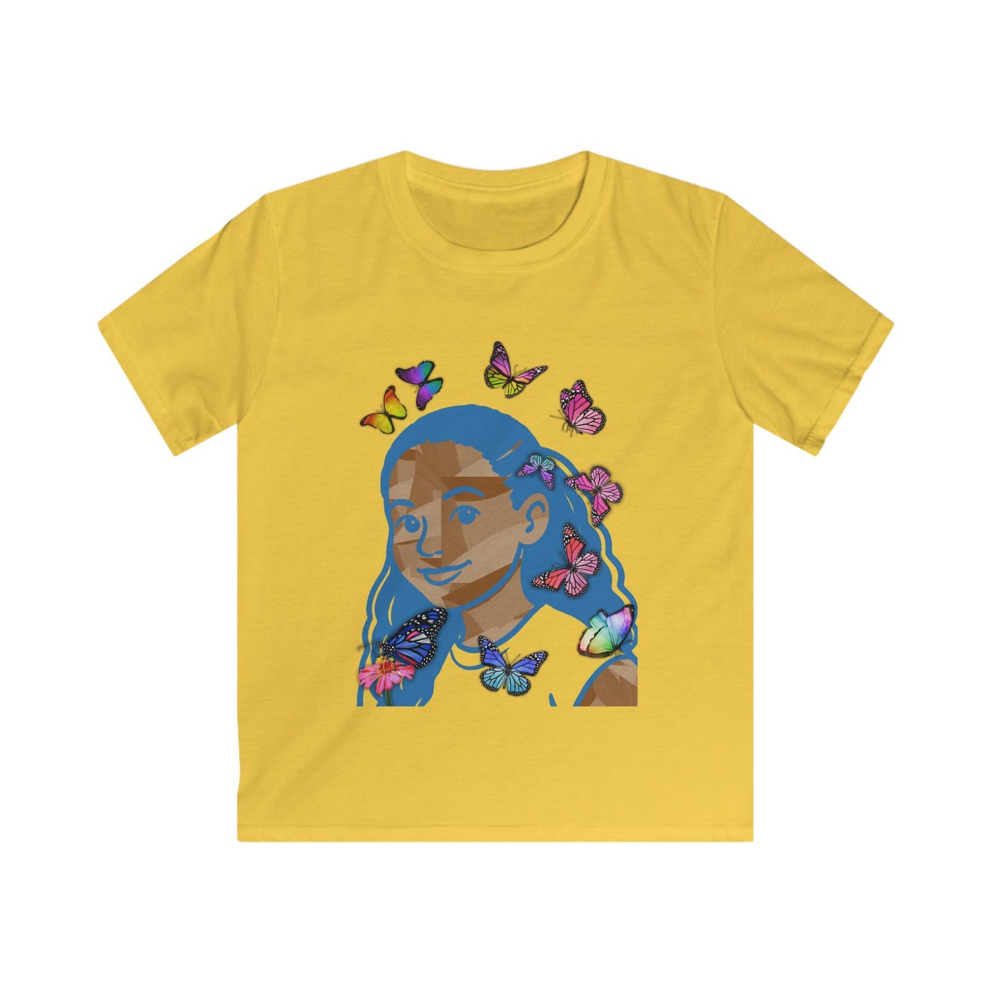 Blue Melanin Tee - Youth T-Shirt