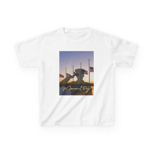 Half Mast Memorial Day Tee - G5000B Youth Graphic T-Shirt