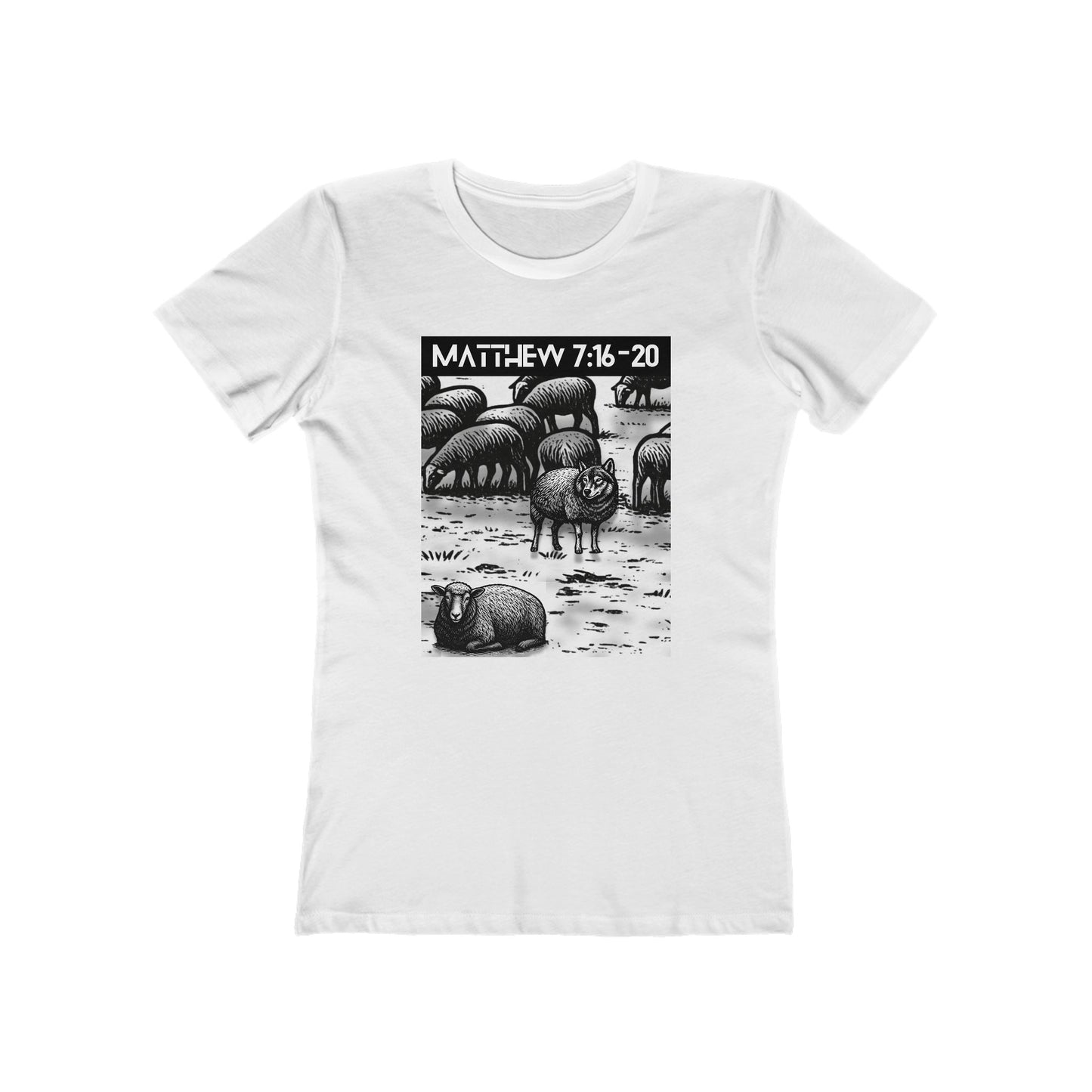 Wolf In Sheep Wool Tee - Women’s Boyfriend Fit Celebration T-Shirt