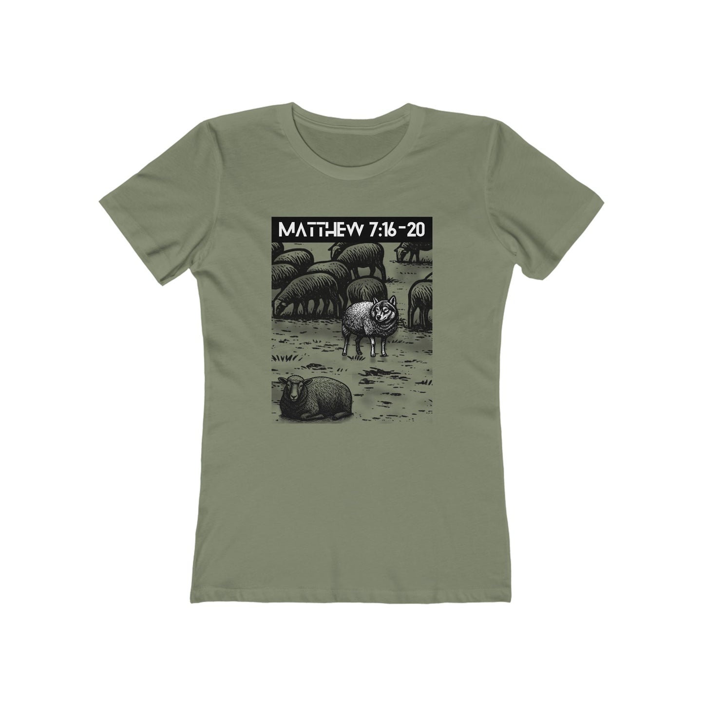 Wolf In Sheep Wool Tee - Women’s Boyfriend Fit Celebration T-Shirt