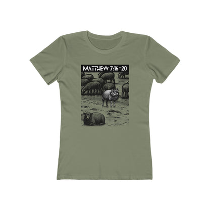 Wolf In Sheep Wool Tee - Women’s Boyfriend Fit Celebration T-Shirt