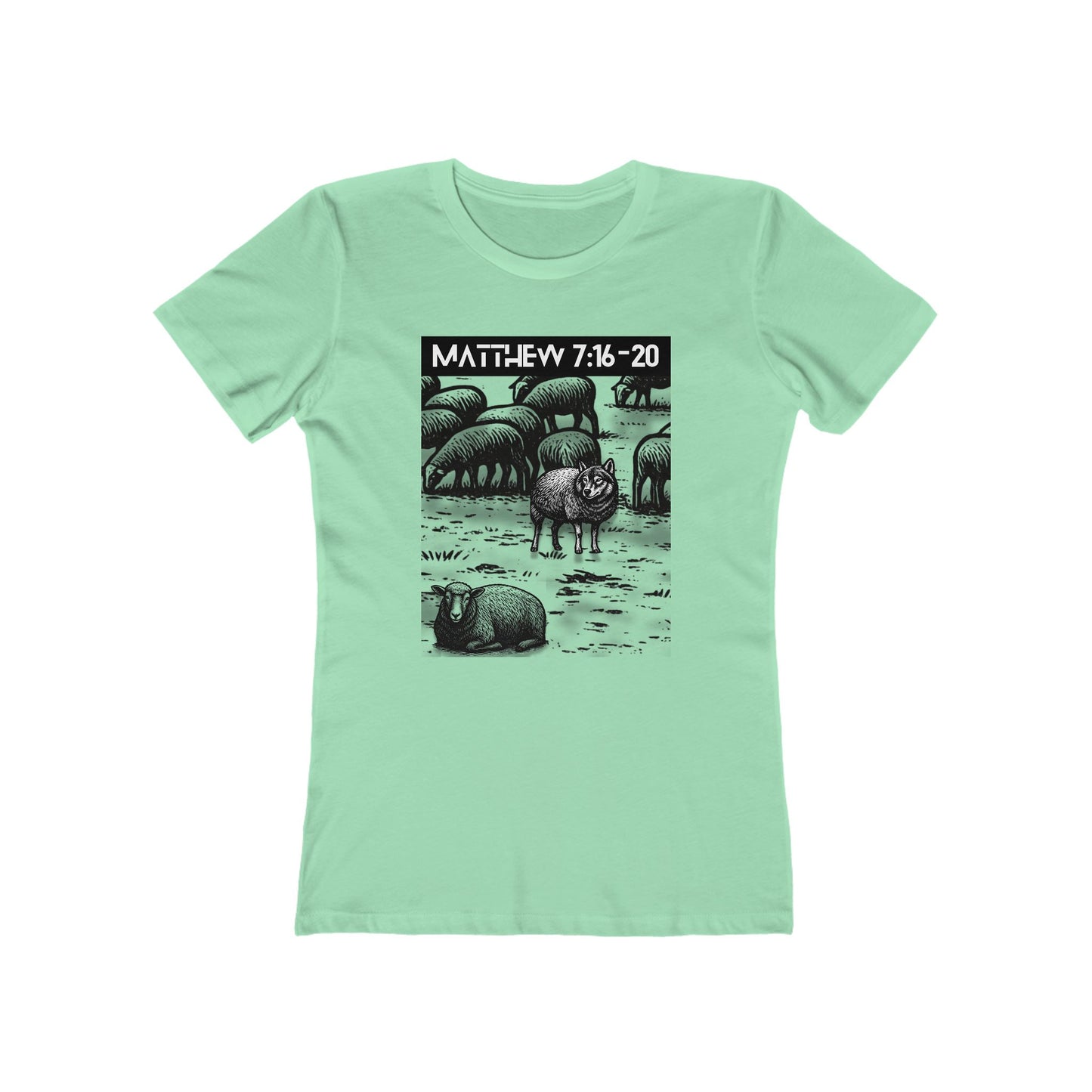 Wolf In Sheep Wool Tee - Women’s Boyfriend Fit Celebration T-Shirt