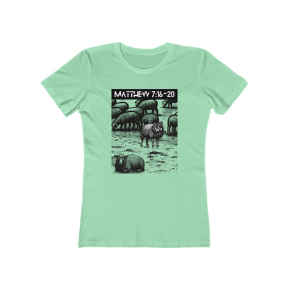 Wolf In Sheep Wool Tee - Women’s Boyfriend Fit Celebration T-Shirt