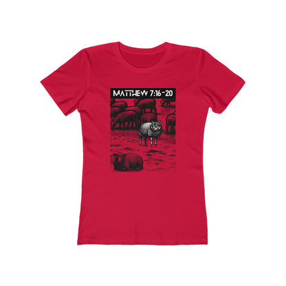Wolf In Sheep Wool Tee - Women’s Boyfriend Fit Celebration T-Shirt