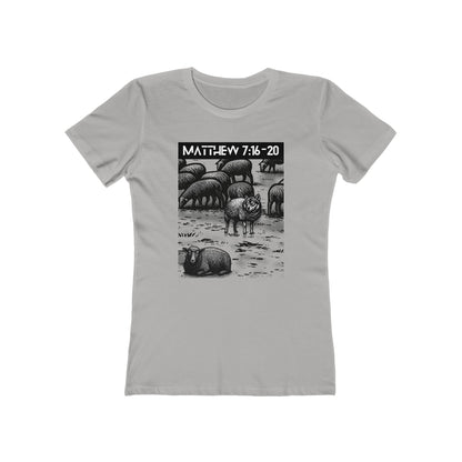 Wolf In Sheep Wool Tee - Women’s Boyfriend Fit Celebration T-Shirt