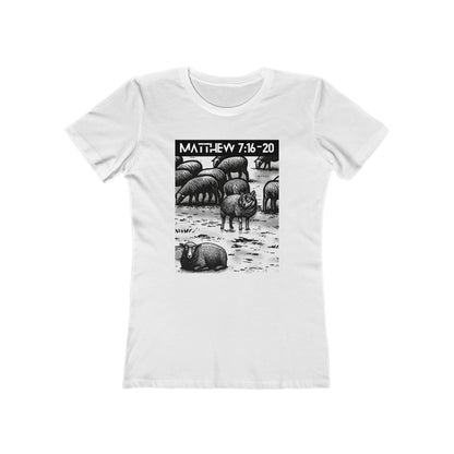 Wolf In Sheep Wool Tee - Women’s Boyfriend Fit Celebration T-Shirt