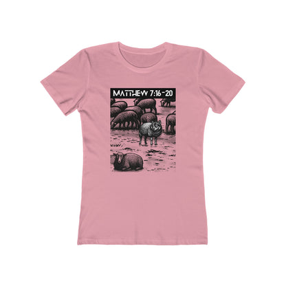 Wolf In Sheep Wool Tee - Women’s Boyfriend Fit Celebration T-Shirt