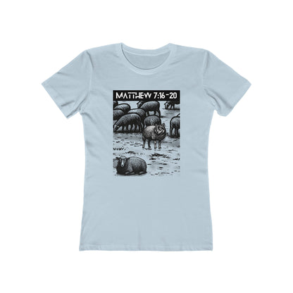 Wolf In Sheep Wool Tee - Women’s Boyfriend Fit Celebration T-Shirt