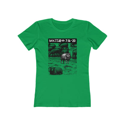 Wolf In Sheep Wool Tee - Women’s Boyfriend Fit Celebration T-Shirt