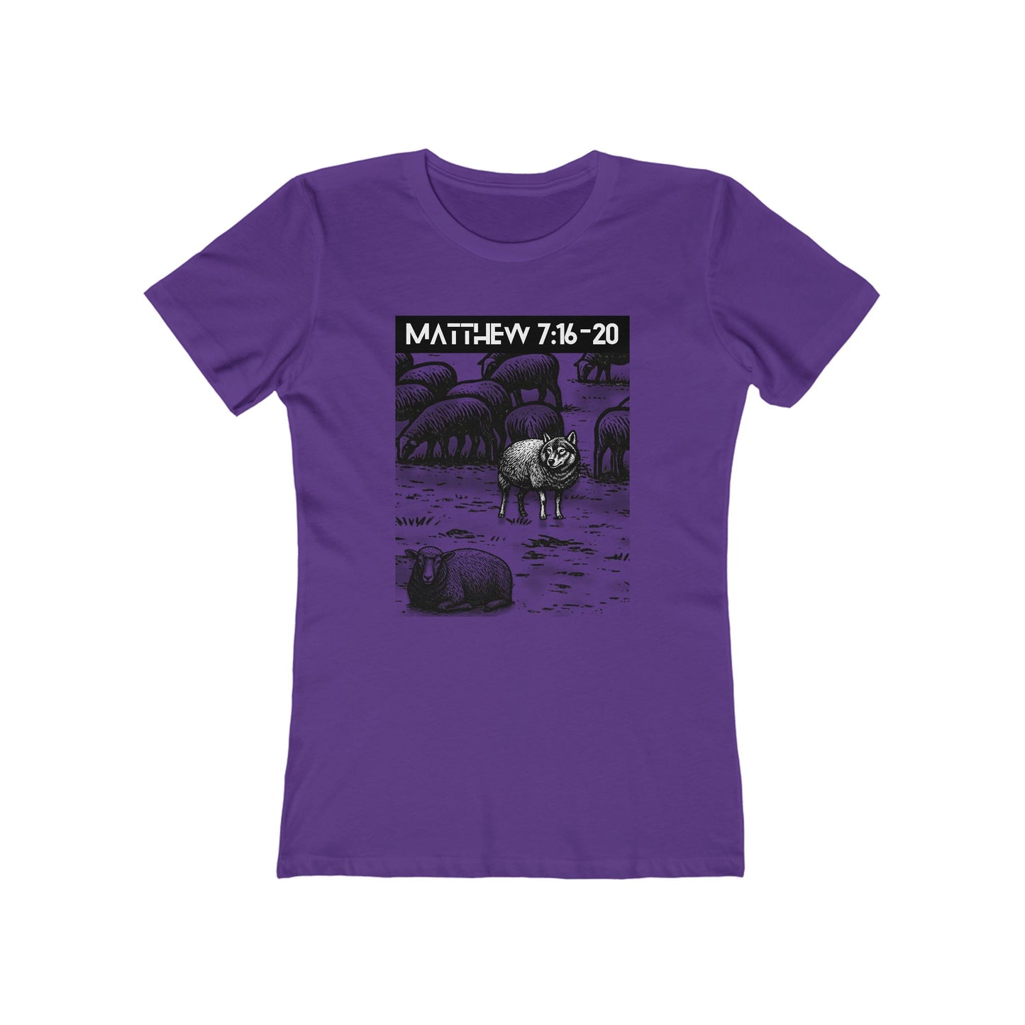 Wolf In Sheep Wool Tee - Women’s Boyfriend Fit Celebration T-Shirt