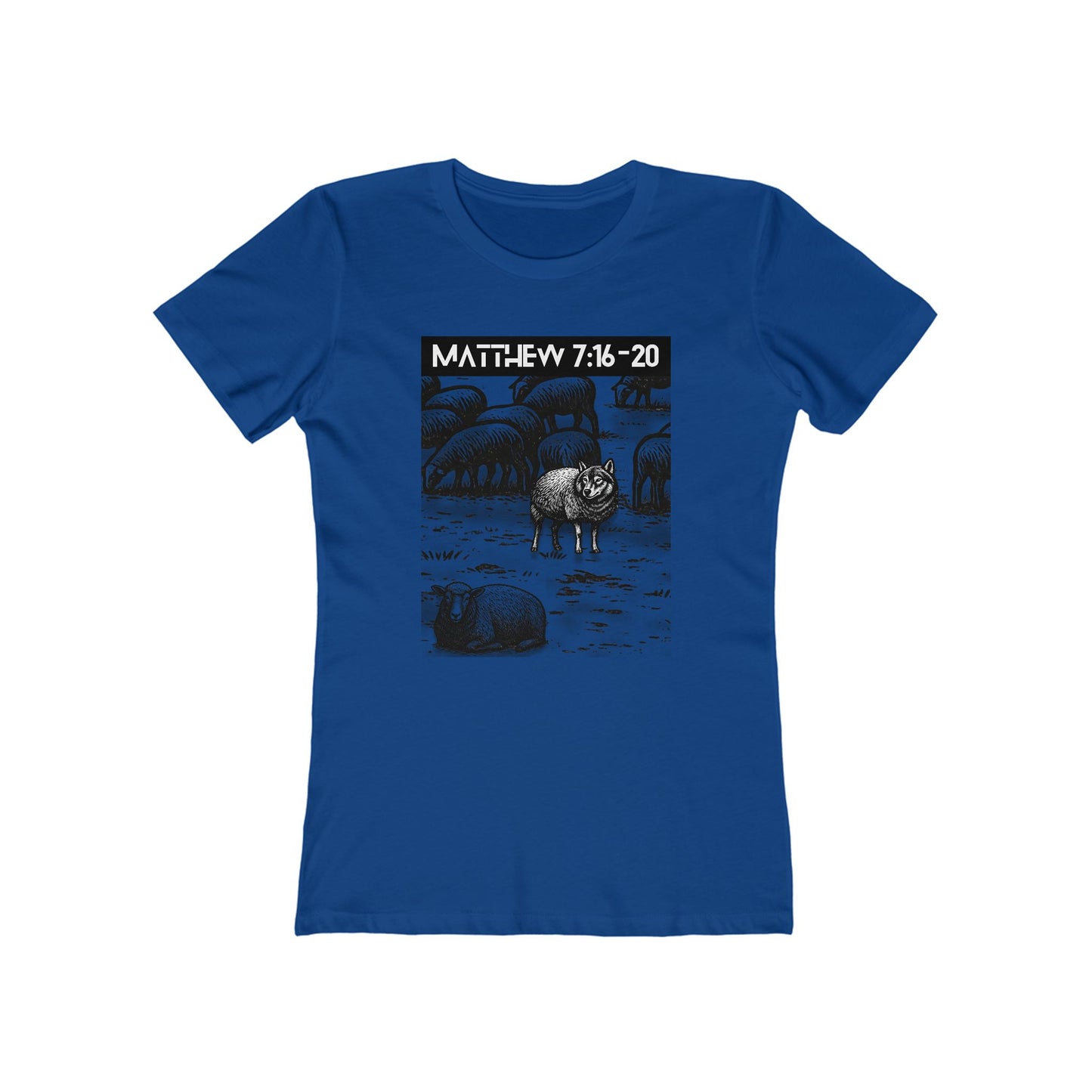 Wolf In Sheep Wool Tee - Women’s Boyfriend Fit Celebration T-Shirt