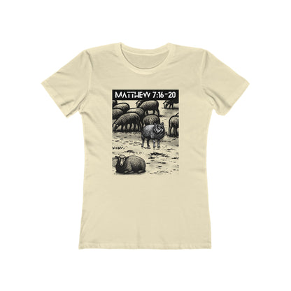 Wolf In Sheep Wool Tee - Women’s Boyfriend Fit Celebration T-Shirt