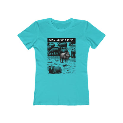 Wolf In Sheep Wool Tee - Women’s Boyfriend Fit Celebration T-Shirt